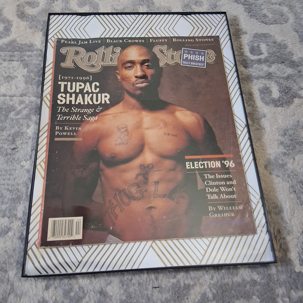 Rolling Stone Magazine Framed Cover Art